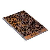 ステームパンクラスティギア名前をカスタムする ノートブック (右側)