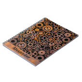 ステームパンクラスティギア名前をカスタムする ノートブック (左側)