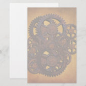 ステームパンクラスティギア 便箋 (正面/裏面)