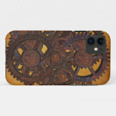 ステームパンクラスティギア Case-Mate iPhoneケース (裏面(横))