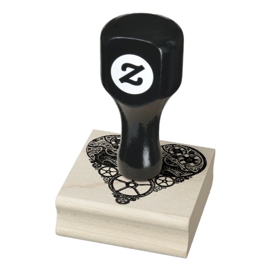 ステームパンクラブハート ラバースタンプ (スタンプ)