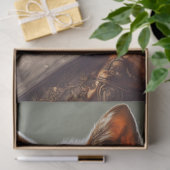 ステームパンクレッドキツネビクトリアンスタイルデクページ 薄葉紙 (ギフト)