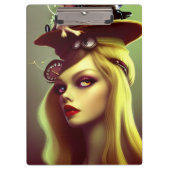 ステームパンクレディ クリップボード (正面)