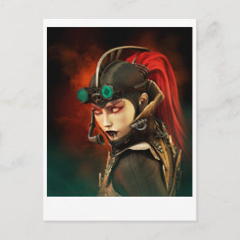 ステームパンクレディ ポストカード