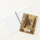 ステームパンクレトロ ノートブック (内部)