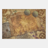 ステームパンクヴィンテージコレクション ラッピングペーパーシート (正面)