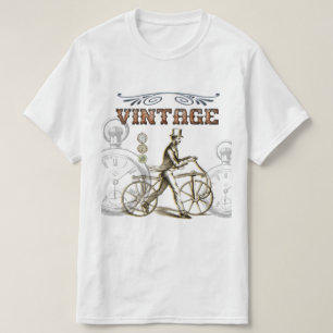 ステームパンクヴィンテージデザイン Tシャツ