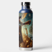 ステームパンクヴィンテージビクトリアン海宇宙海賊団 ウォーターボトル (左面)