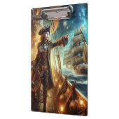 ステームパンクヴィンテージビクトリアン海宇宙海賊団 クリップボード (左)