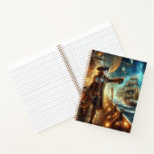 ステームパンクヴィンテージビクトリアン海宇宙海賊団 ノートブック (内部)