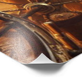 ステームパンクヴィンテージビクトリアン海宇宙海賊団 フォトプリント (角)