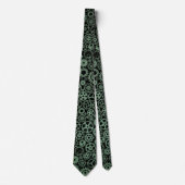 ステームパンクヴェルディグリブロンズギア ネクタイ (正面)