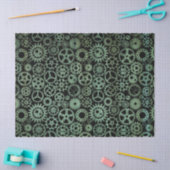 ステームパンクヴェルディグリブロンズギア 薄葉紙 (クラフト)