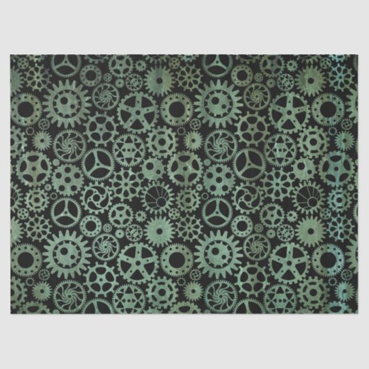 ステームパンクヴェルディグリブロンズギア 薄葉紙 (正面)