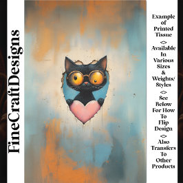 ステームパンク予測できなキッテン+ピンクハートAP7デコページ 薄葉紙