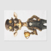 ステームパンク予測できなキリン、トロフィカップAU1デコページ 薄葉紙 (正面)