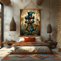 ステームパンク予測できなマウスキャラクターアート