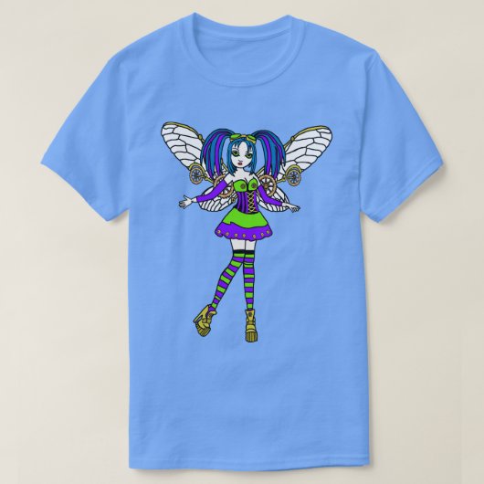 ステームパンク妖精の国 Tシャツ (デザイン正面)