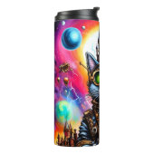 ステームパンク宇宙キャットI タンブラー (回転左)