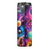 ステームパンク宇宙キャットI タンブラー (裏面)