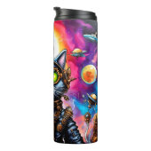 ステームパンク宇宙キャットI タンブラー (回転右)