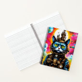 ステームパンク宇宙ネコII ノートブック (内部)