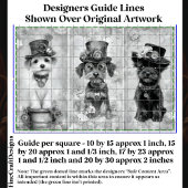 ステームパンク小かわいい犬のポートレートDK9LFデコページ 薄葉紙