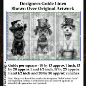 ステームパンク小型かわいい犬のポートレートDK9RFデコページ 薄葉紙