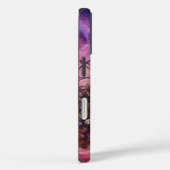 ステームパンク工業用クロック紫とピンク Case-Mate iPhoneケース (裏面 / 右)