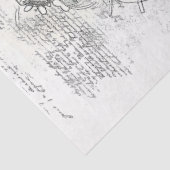 ステームパンク工業設計図スタイルM8デコページ 薄葉紙 (詳細)