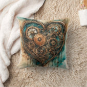 ステームパンク愛 クッション (ブランケット)