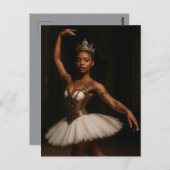 ステームパンク王室のバレリエレガントナファンタジー ポストカード (正面/裏面)