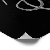 ステームパンク航海のタコヴィンテージクラーケンスケッチ ポスター (角)