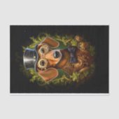 ステームパンク華美ダッシュント犬の切り離し右149 薄葉紙 (正面)