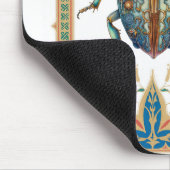 ステームパンク華美ブルービートルズ マウスパッド (コーナー)