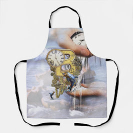 ステームパンク誕生日文字B エプロン