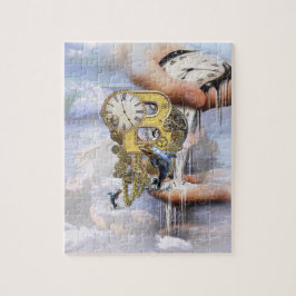 ステームパンク誕生日文字B ジグソーパズル