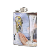 ステームパンク誕生日文字B フラスク (左)