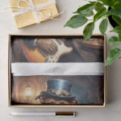 ステームパンク遊ピットブルのギターinパブ –  薄葉紙 (ギフト)