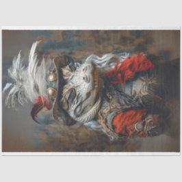 ステームパンク魅力的アリゲーターデコパージュ 薄葉紙