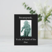 ステームパンク。ああそういうことだ。 ポストカード (スタンド正面)