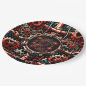 ステームパ中国のンク新年ドラゴン ペーパープレート (アングル)