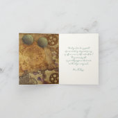 ステームパ結婚ンクの感謝状カード サンキューカード (内部)