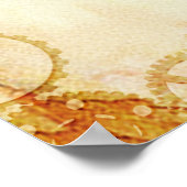 ステームパ結婚ンクの披露宴歓迎ポスター ポスター (角)