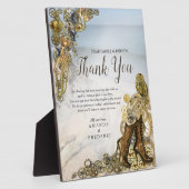 ステームパ結婚ンクの海の近く フォトプラーク (側面)