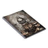 ステームパ華美ンクカルドロン |スペルブックと時計 ノートブック (右側)