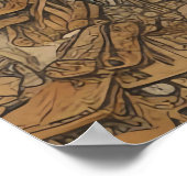 ステームパ10代のンク市の上 ポスター (角)