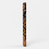 ステームプンすごいクカラフルラスティギア名前をカスタムする Case-Mate iPhoneケース (裏面/右)