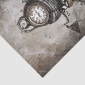 ステームプン華美クカルドロンの魔導書と時計 薄葉紙 (詳細)