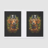 ステームプン華美クダシュント犬のデクページL&R 149 薄葉紙 (正面)